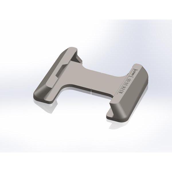 Палубное гнездо типа «ласточкин хвост» 55° — артикул DF-31-55 (U-FRAME DECKSOCKET 55°), аналоги: FE-28-1, FR-34B, DP 12.61, D5A-FF-55, DF-1L/55