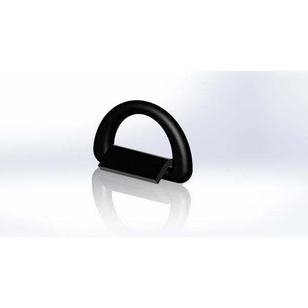 D-кольцо с приварной скобой в сборе MBL 36 т (тип 2) — артикул LP-12 (D-RING + STRAP MBL 36 TON (TYPE 2)), аналоги: FA-02-1, LE-1B/36, LE 23.1B, DR36-B, 1-00-01-N