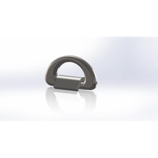 Тяжелое D-кольцо с приварной скобой в сборе MBL 67 т — артикул LP-67 (D-RING + STRAP MBL 67 TON), аналоги: F198 met F198-1-1 of F198-1 met F198A-4, FA-01-1(67), LE-1/67, DR67